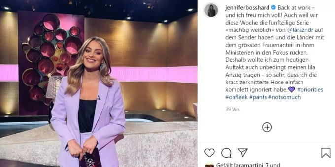 Jennifer Bosshard. srf
