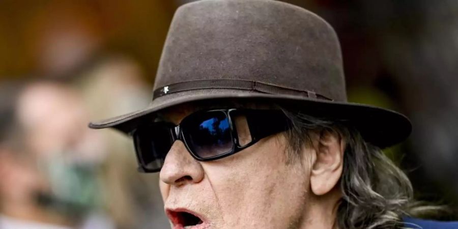 Der echte Udo Lindenberg. Er hat aber auch einige Doubles. Foto: Axel Heimken/dpa