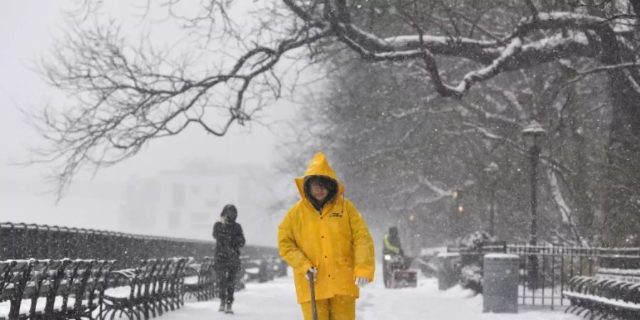 New York im Schnee