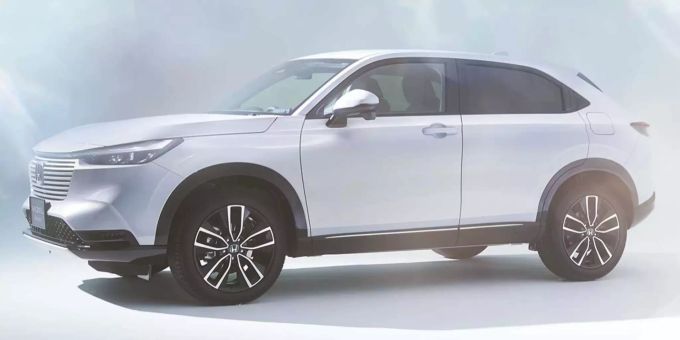 Der neue Honda HR-V ist ein progressiv gestylter Kompakt-SUV mit Hybrid-Antrieb 2022 Honda HR-V