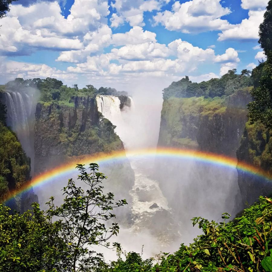 Victoria Falls Simbabwe Sambia