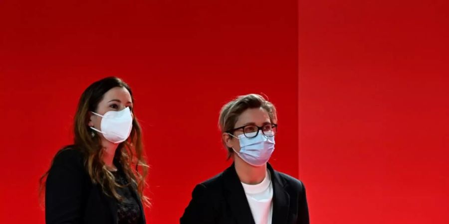 Linken-Vorsitzende Wissler und Hennig-Wellsow