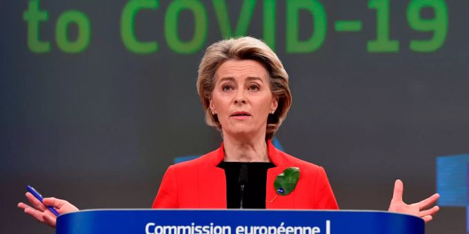EU-Kommissionschefin - Vorerst keine Impfstoff-Spenden an arme Länder