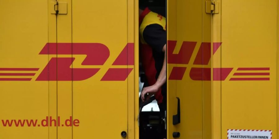 DHL-Fahrzeug