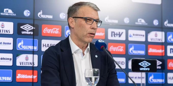 Peter Knäbel, Sportvorstand von Schalke 04. Schalke 04 Peter Knäbel