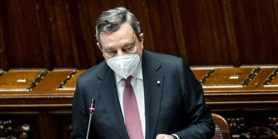 Italiens Ministerpräsident Draghi