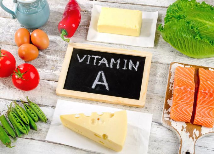 Lieferanten von Vitamin A. Vitamin A