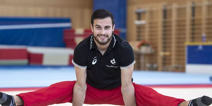 Der Schweizer Kunstturner Pablo Brägger träumt von einer WM-Medaille