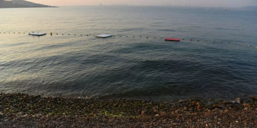 Strandbesucher in der Türkei