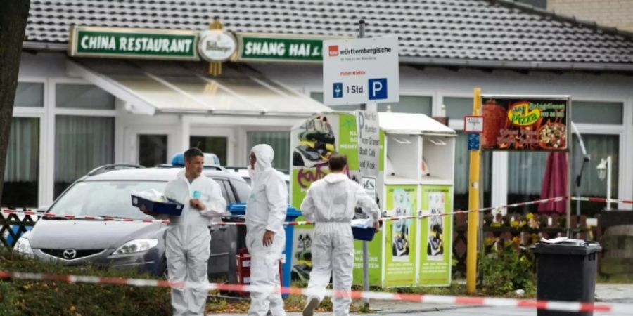 Spurensicherung am Tatort