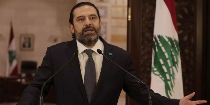 Libanons Premierminister Saad Hariri. saad hariri