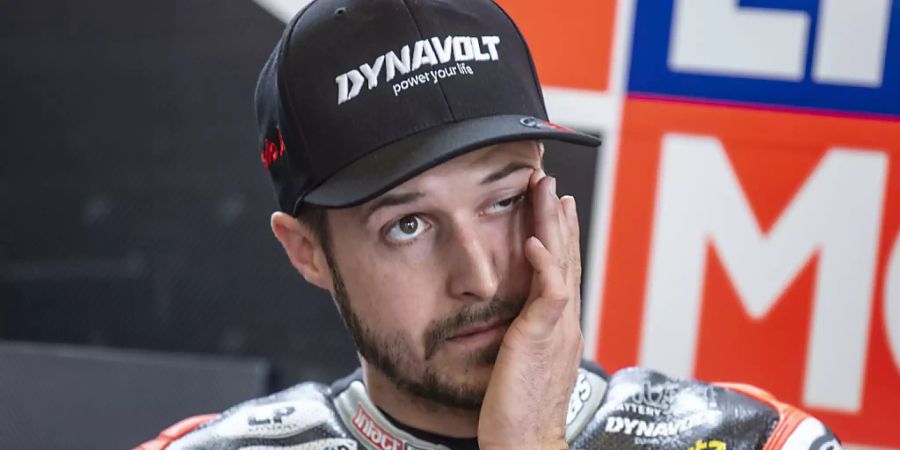 Sorgenvoller Ausblick: Der WM-Vierte Tom Lüthi startet am Sonntag nur aus der dritten Reihe zum GP von Japan