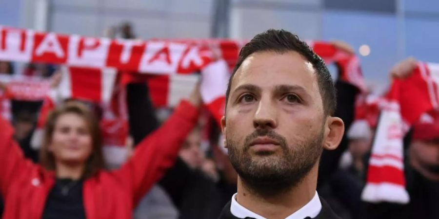 Startete mit einem Remis bei Spartak Moskau: Domenico Tedesco. Foto: Alexander Vilf/Sputnik/dpa
