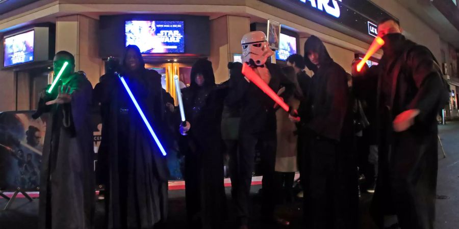 Screening des neuen «Star Wars»-Films