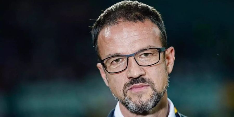 Frankfurts Sportvorstand Fredi Bobic sieht den Videobeweis «immer kritischer». Foto: Uwe Anspach/dpa
