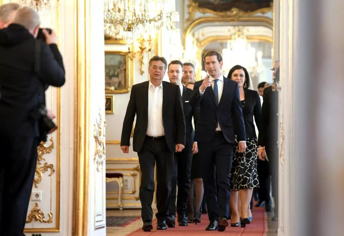 Die neue österreichische Regierung ist so weiblich wie noch nie. österreich regierung