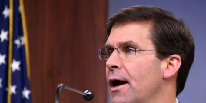Pentagon-Chef Mark Esper Pentagon-Chef Mark Esper