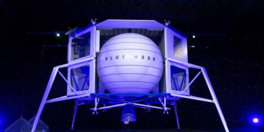 Das Mondlandegerät «Blue Moon» der US-Firma Blue Origin