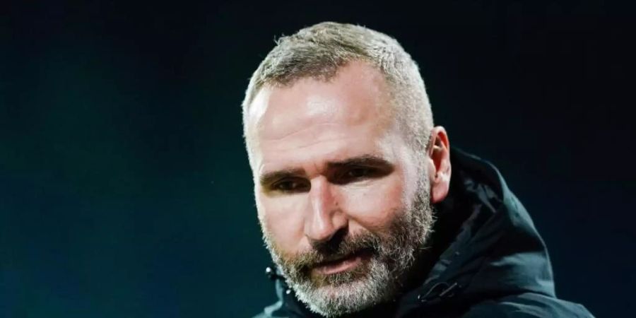 Steht beim VfB Stuttgart unter Druck: Trainer Tim Walter. Foto: Uwe Anspach/dpa