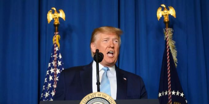 US-Präsident Trump sagte, er wolle keinen Krieg mit dem Iran. Donald Trump