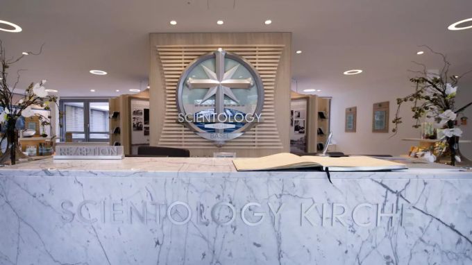 Eine Kirche von Scientology in Basel. Scientology