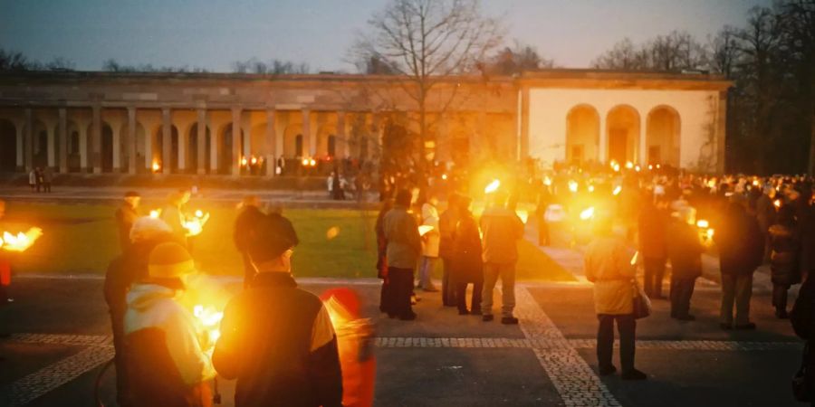 Friedhof Hoernli Weihnachtsfeier