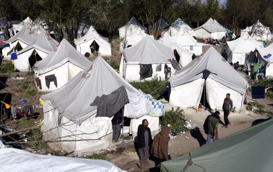 bosnien flüchtlinge lager Vucjak