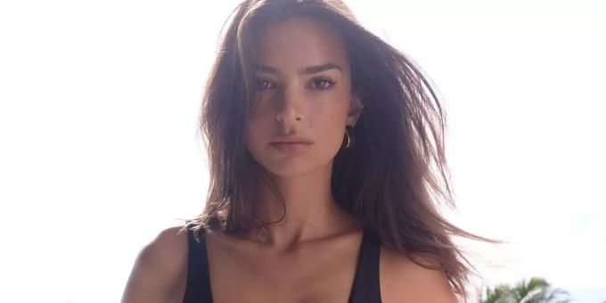 Das US-amerikanische Model Emily Ratajkowski Emily Ratajkowski