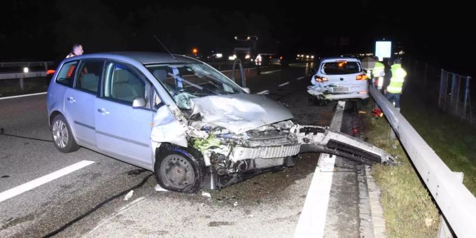 Goldach SG - Unfall im Feierabendverkehr