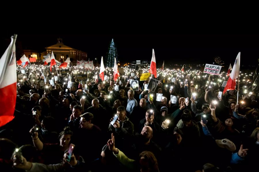 Demonstration Malta