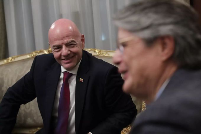Gianni Infantino, Chef der Fifa, will gegen den Klimawandel angehen. Fifa