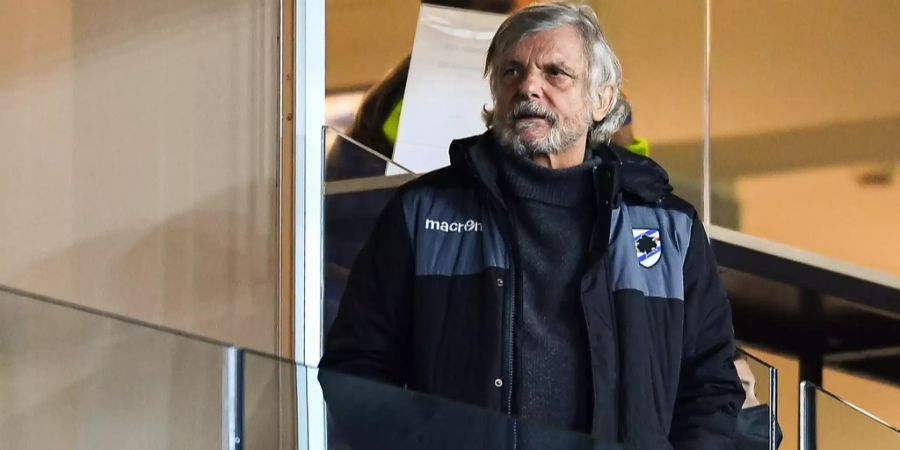 Massimo Ferrero Sampdoria Genua