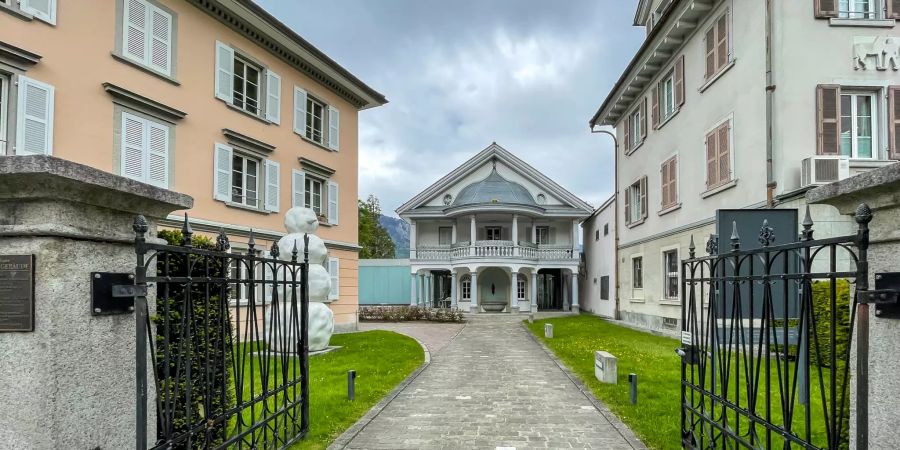 Haus für Kunst Uri im Zentrum von Altdorf (UR).