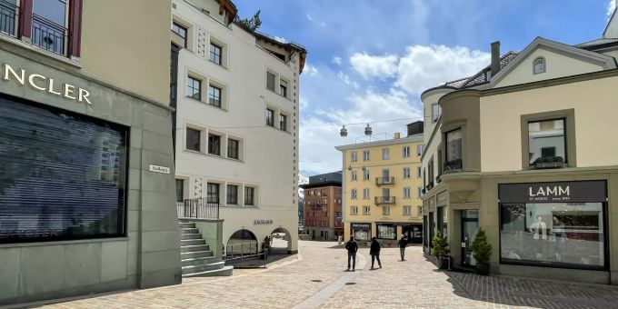 Altstadt St. Moritz. Altstadt St. Moritz.