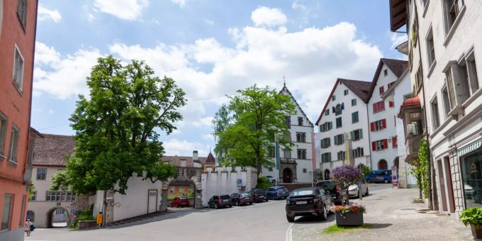 Die Polizeistation der Stadt Schaffhausen. Die Polizeistation der Stadt Schaffhausen.