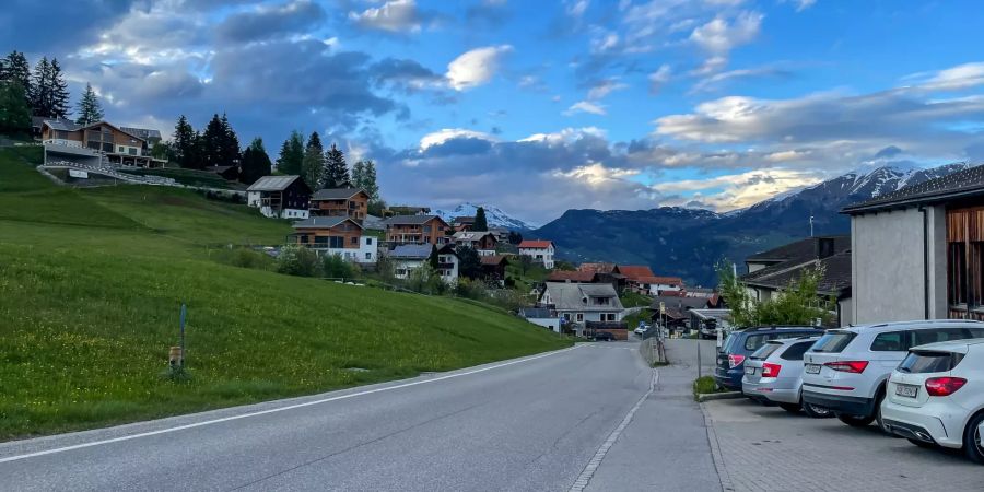 Ausblick auf die Gemeinde Flerden.