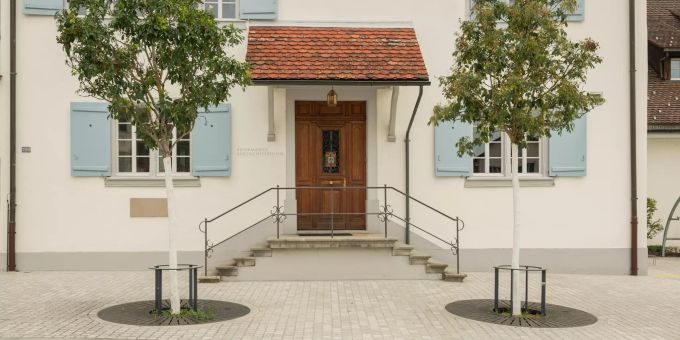 Das ref. Kirchgemeindehaus der Gemeinde Pfäffikon (ZH). Das ref. Kirchgemeindehaus der Gemeinde Pfäffikon (ZH).
