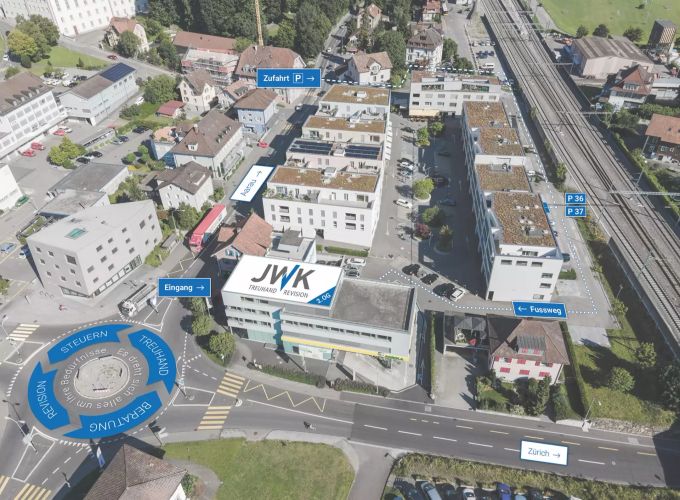 Die JWK Treuhand & Revisions AG befindet sich an der Zürcherstrasse 1 in Muri. JWK Treuhand & Revisions AG Muri