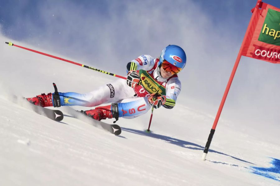 Mikaela Shiffrin gewinnt in Courchevel.