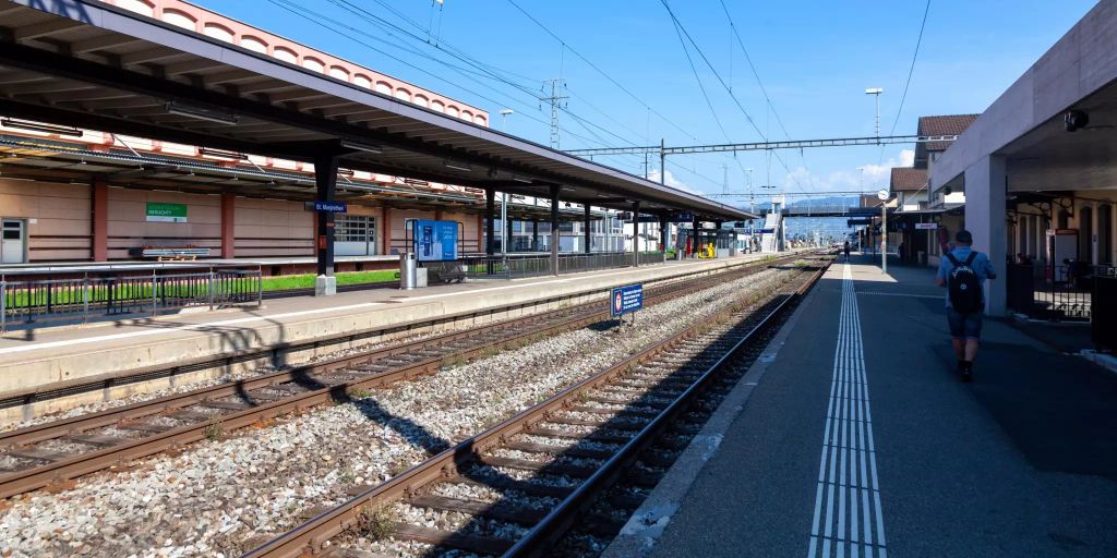 Beleuchtung Tiefgarage Bahnhof St. Margrethen wird saniert