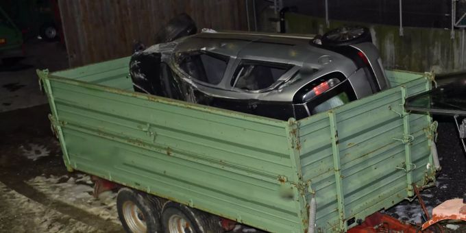 Beim Unfall entstand ein Sachschaden von ca. 24’000 Franken. Unfall