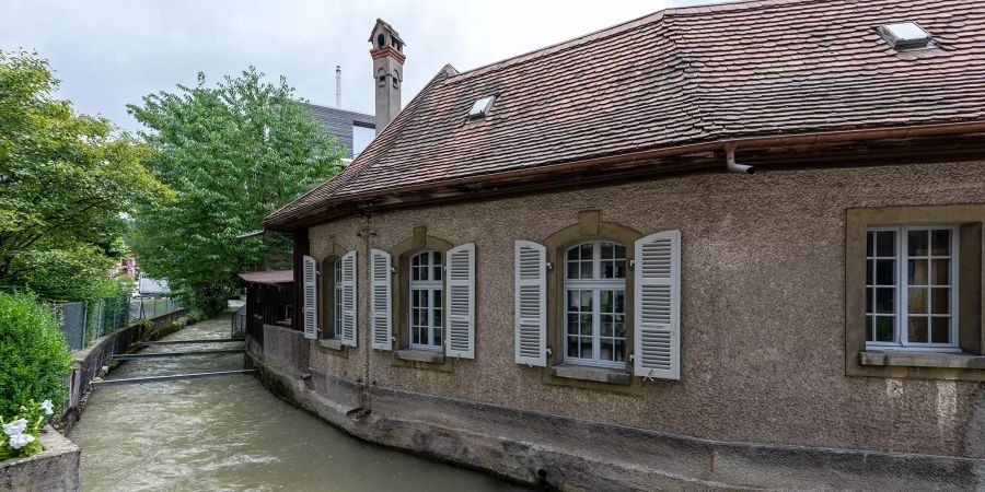 Der Mülibach in Burgdorf.