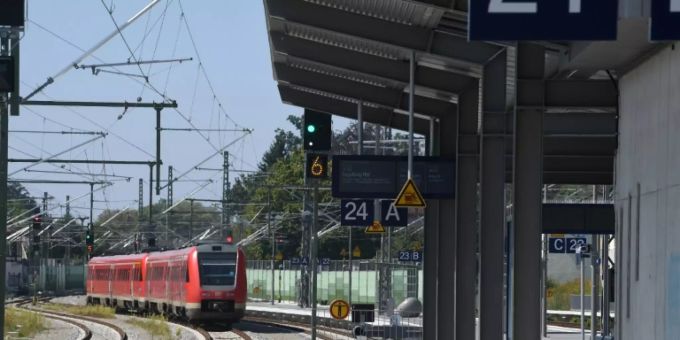 Bahnhof in Lindau Bahnhof in Lindau