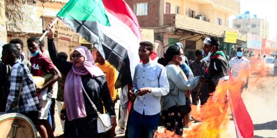 Demonstrationen in Khartum