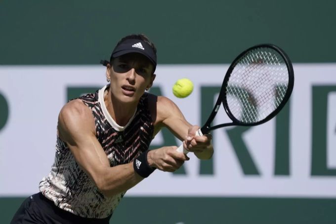 Andrea Petkovic spielt am Billie Jean King Cup. Andrea Petkovic