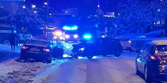 Aufgrund des Unfalls musste die Grepperstrasse während rund einer Stunde gesperrt werden. Unfall