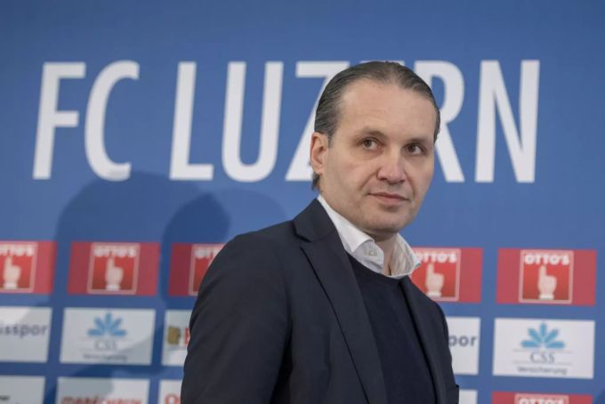 Sportchef Remo Meyer vom FC Luzern. Remo Meyer FC Luzern