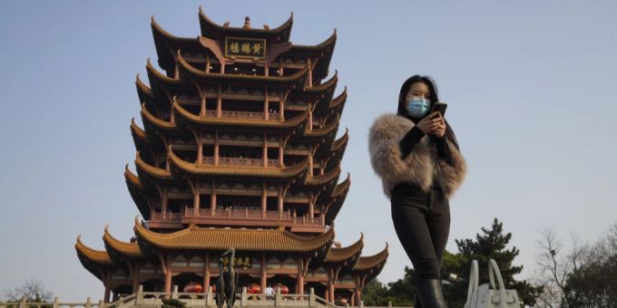 Der Ursprung des Coronavirus soll in Wuhan, China, liegen. Corona Ursprung Wuhan China