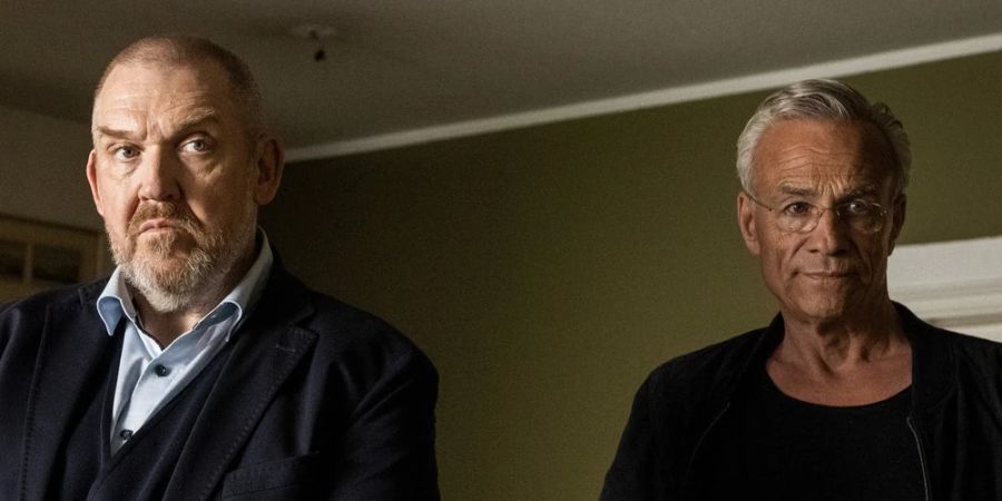 Freddy Schenk (Dietmar Bär, l.) und Max Ballauf (Klaus J. Behrendt) ermitteln im «Tatort: Abbruchkante».