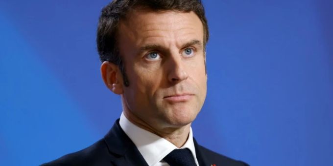 Der Französische Präsident Emmanuel Macron. emmanuel macron